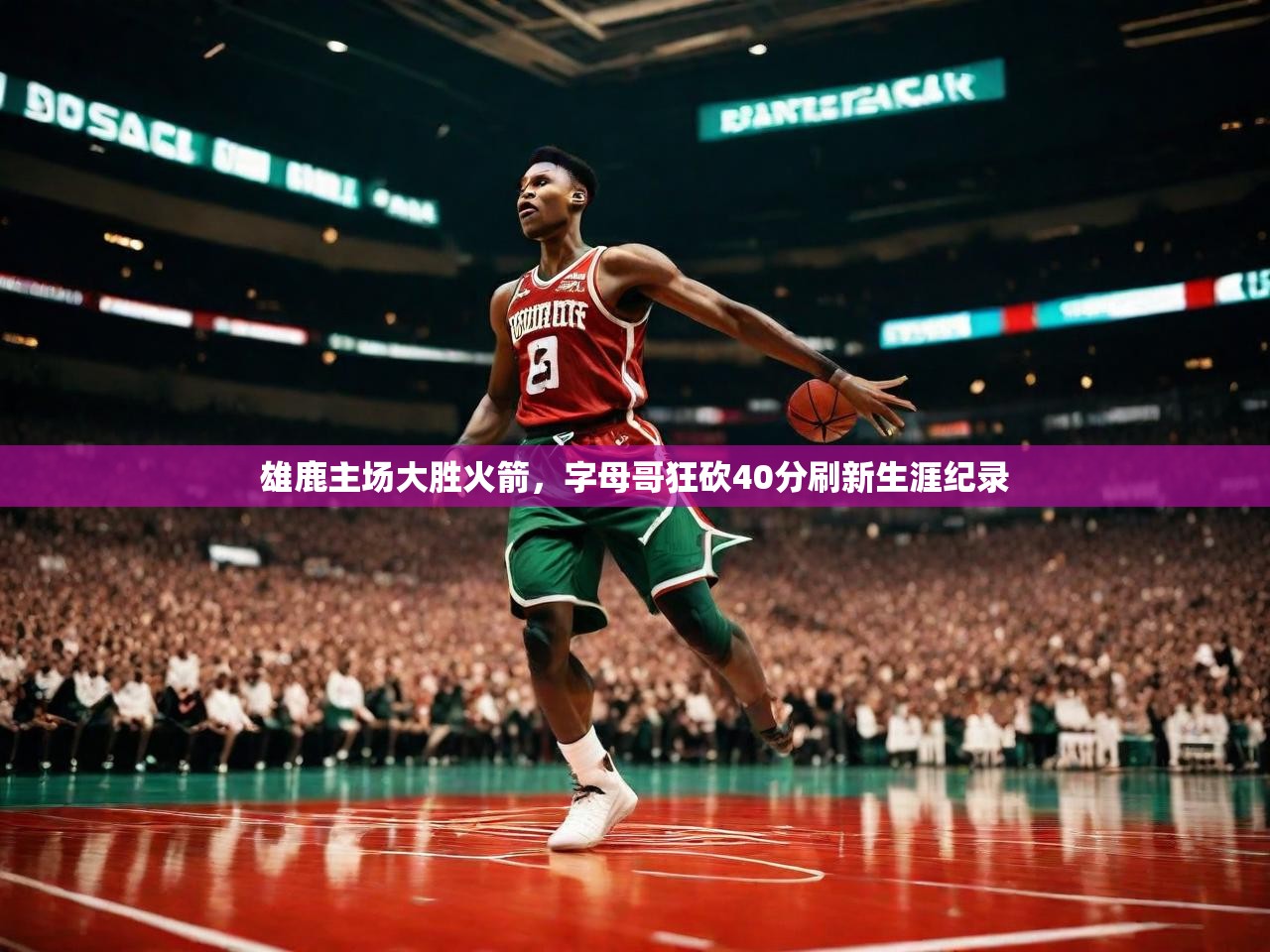 雄鹿主场大胜火箭,字母哥狂砍40分刷新生涯纪录 雄鹿主场大胜火箭,字母哥狂砍40分刷新生涯纪录