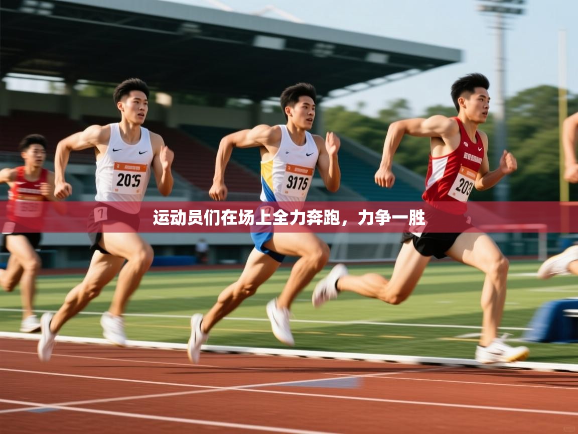 运动员们在场上全力奔跑,力争一胜 运动员们在场上全力奔跑,力争一胜