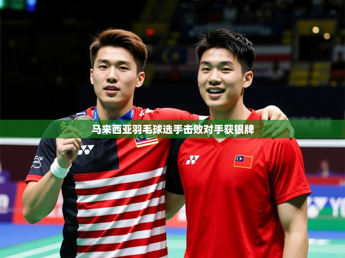 马来西亚羽毛球选手击败对手获银牌
