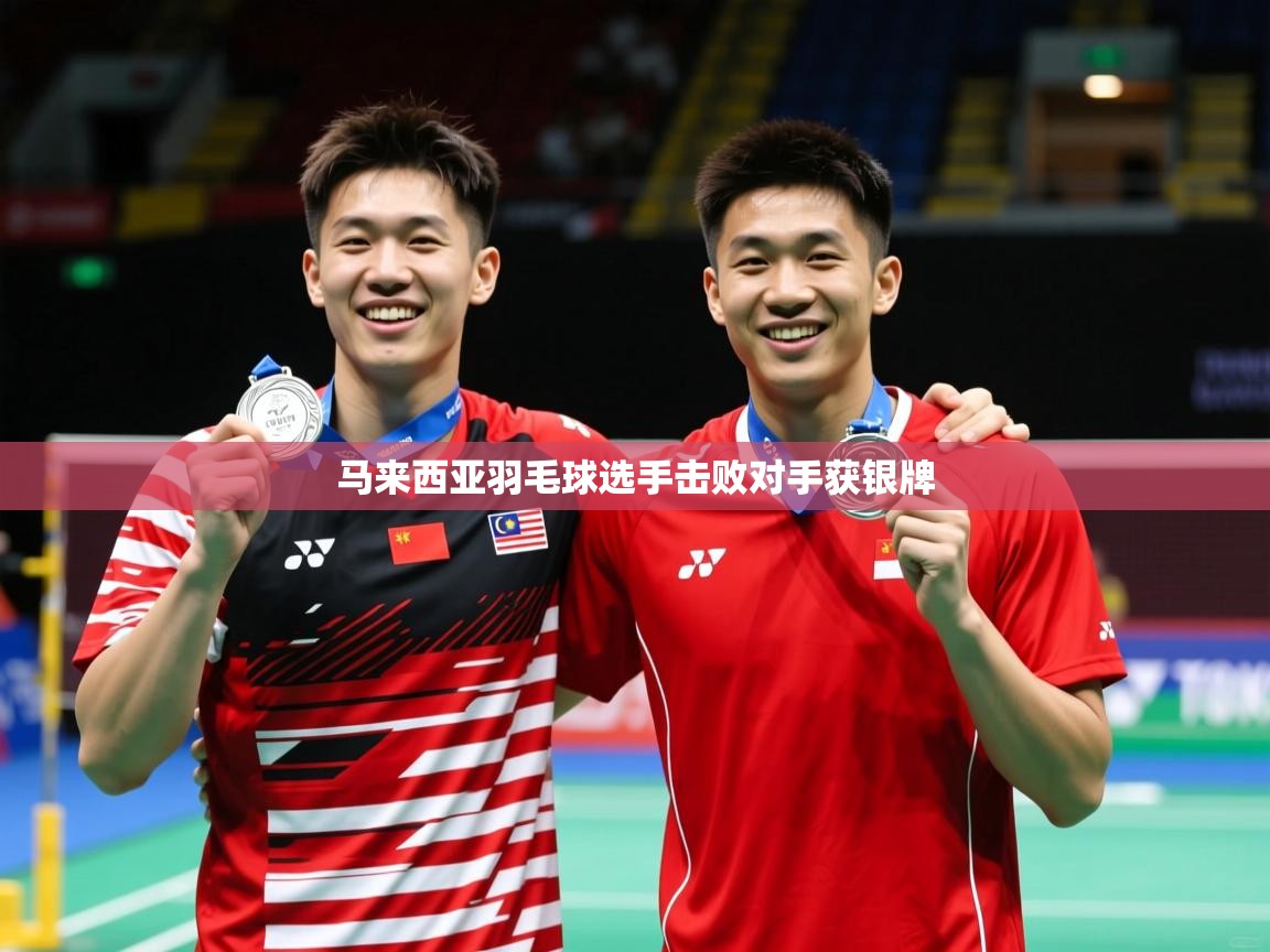 马来西亚羽毛球选手击败对手获银牌
