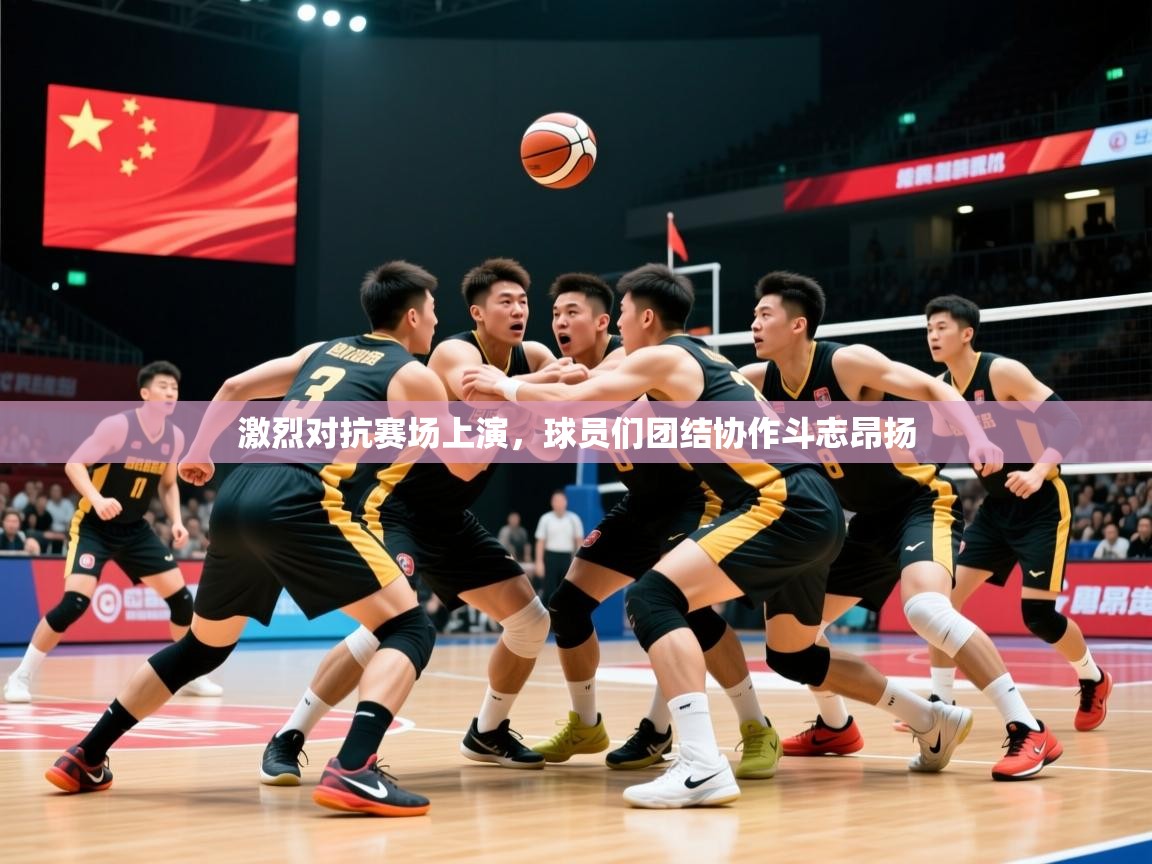 激烈对抗赛场上演,球员们团结协作斗志昂扬 激烈对抗赛场上演,球员们团结协作斗志昂扬