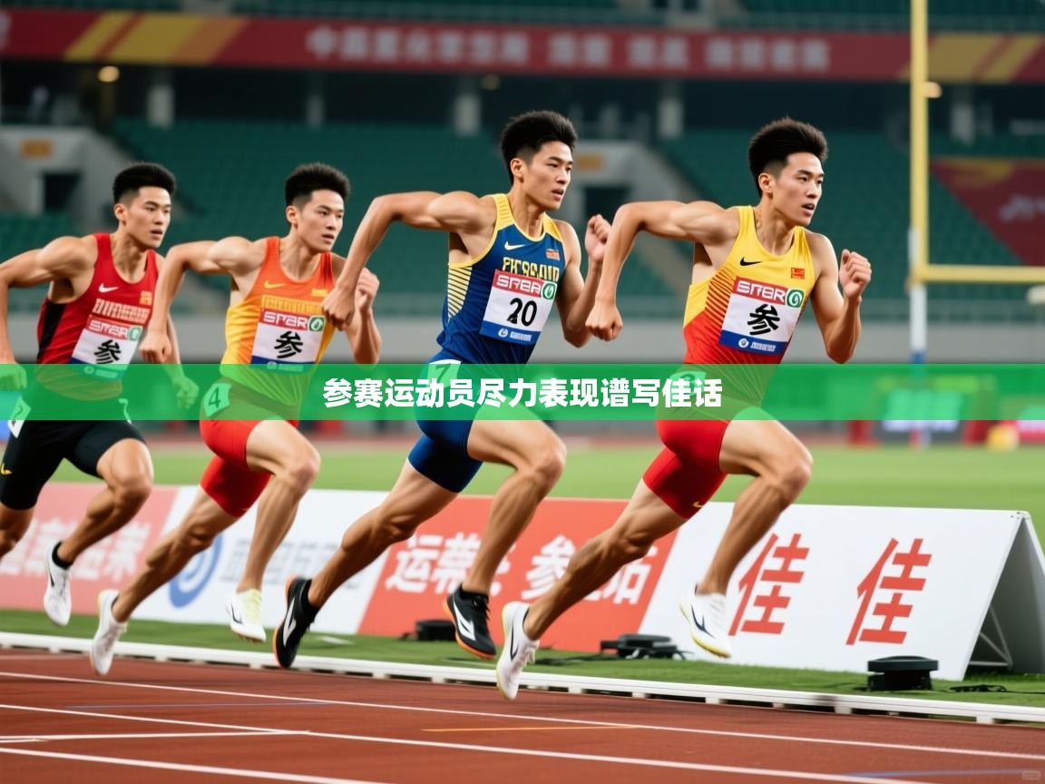 参赛运动员尽力表现谱写佳话