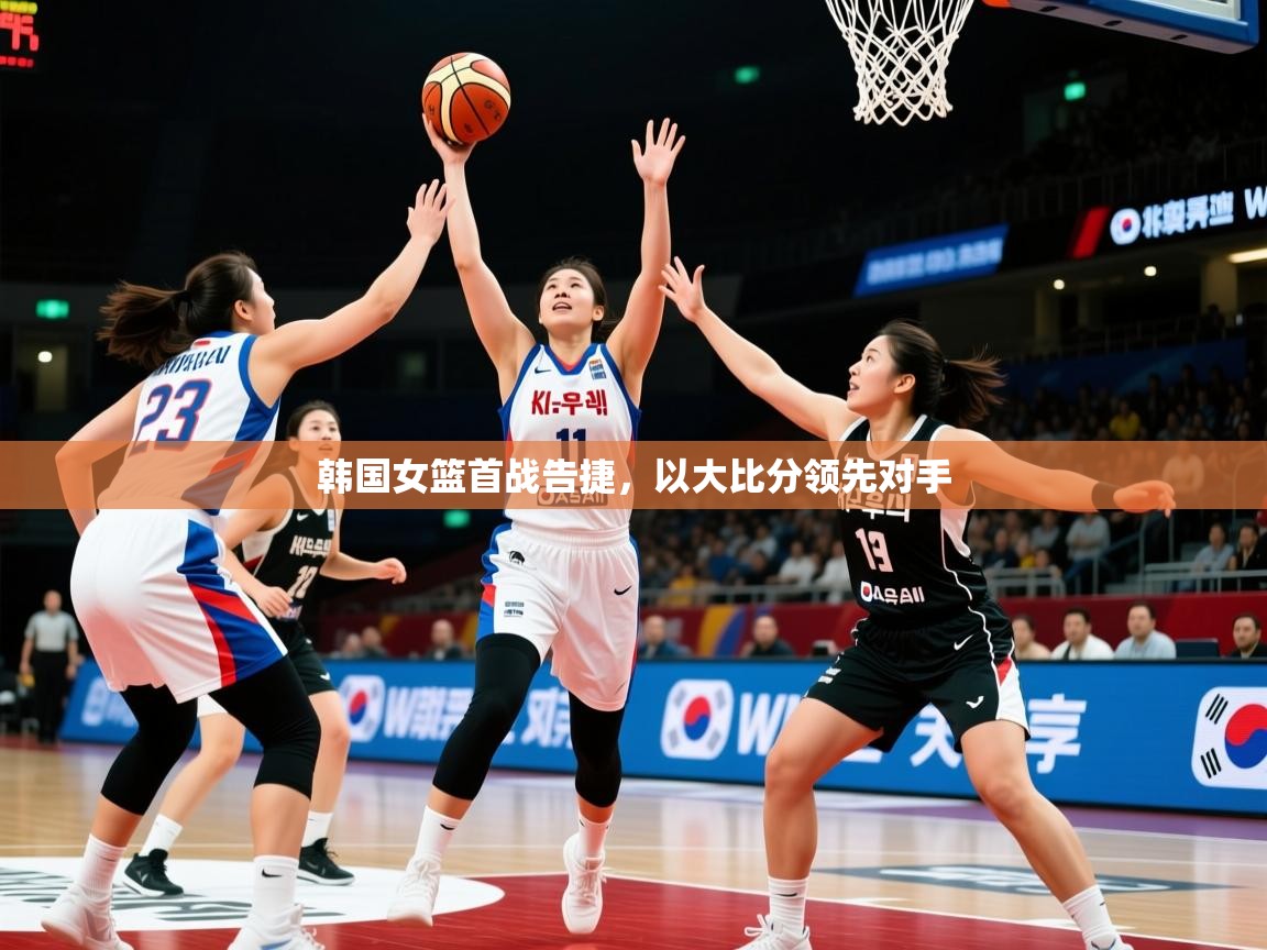 韩国女篮首战告捷，以大比分领先对手
